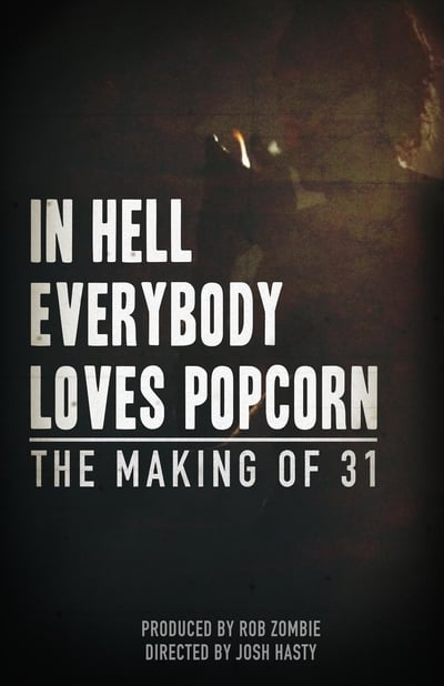 Watch!In Hell Everybody Loves Popcorn: The Making of 31 Movie Online Free -123Movies