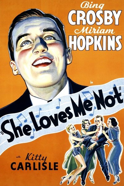 Watch - (1934) She Loves Me Not Movie OnlinePutlockers-HD