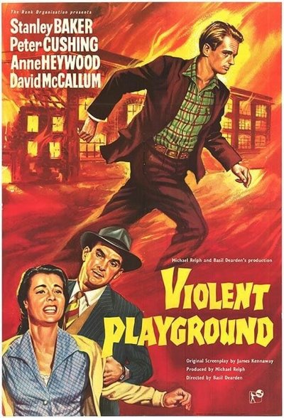 Watch - (1958) Violent Playground Movie Online -123Movies