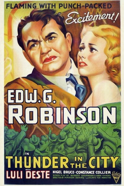 Watch - (1937) Thunder in the City Full Movie Online