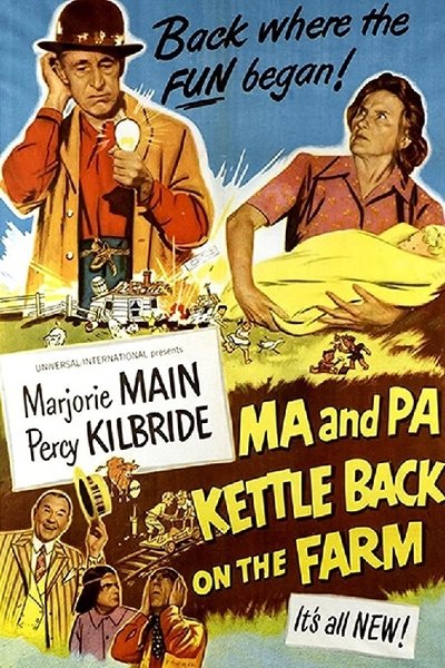 Watch!(1951) Ma and Pa Kettle Back on the Farm Movie Online Free Torrent