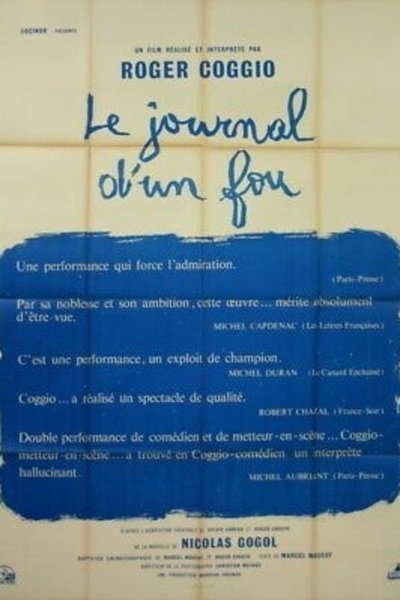 Watch Now!(1963) Le journal d’un fou Full Movie Online -123Movies