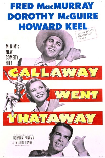 Watch - Callaway Went Thataway Movie Online Free -123Movies