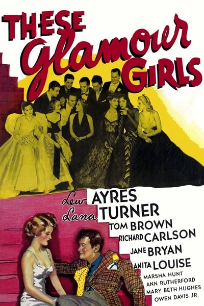Watch - (1939) These Glamour Girls Movie Online Putlocker