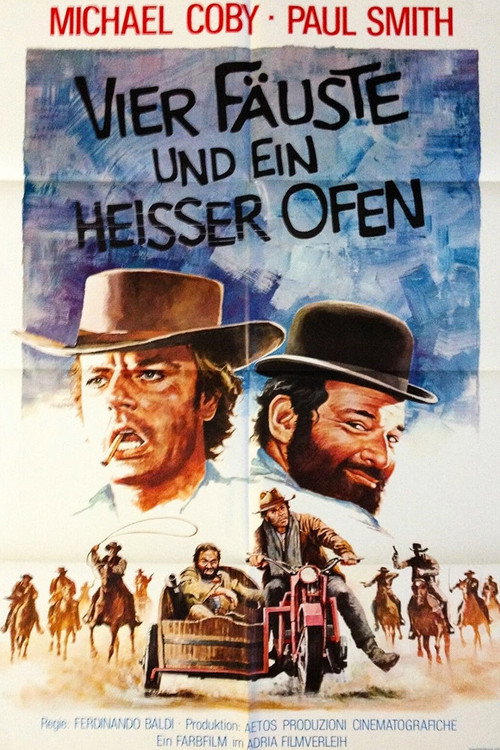 Poster von Vier Fäuste und ein heißer Ofen