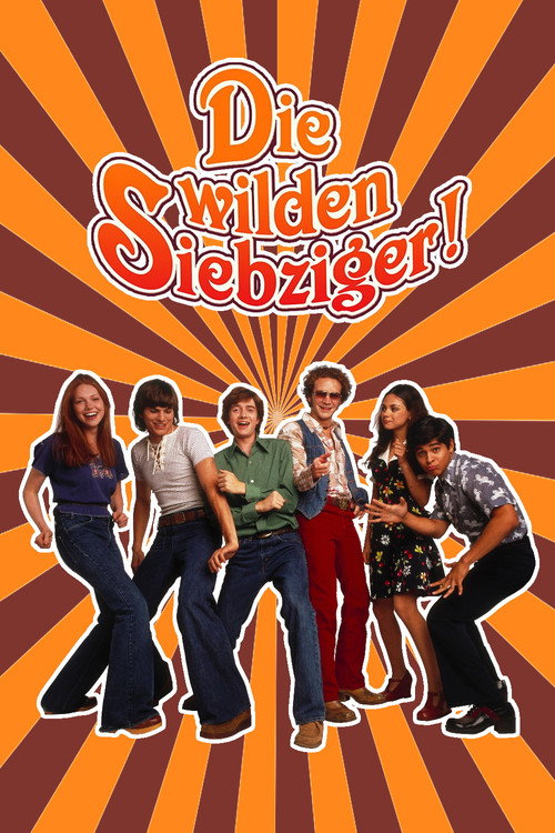 Poster von Die wilden Siebziger