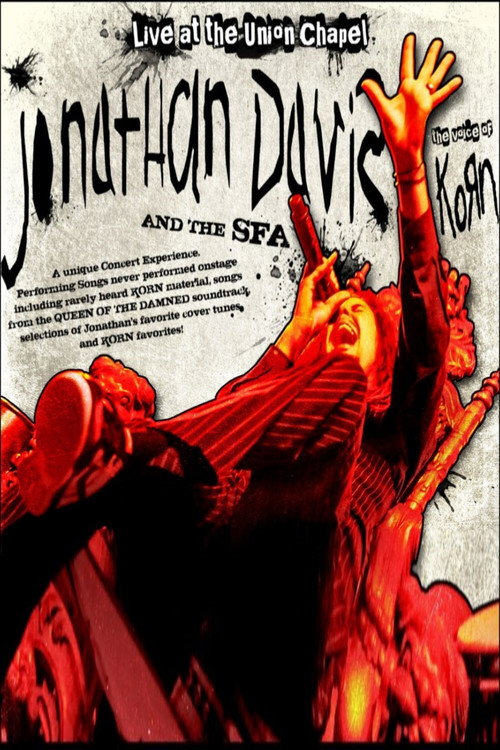 Poster for Jonathan Davis and the SFA : Live at The Union Chapel
