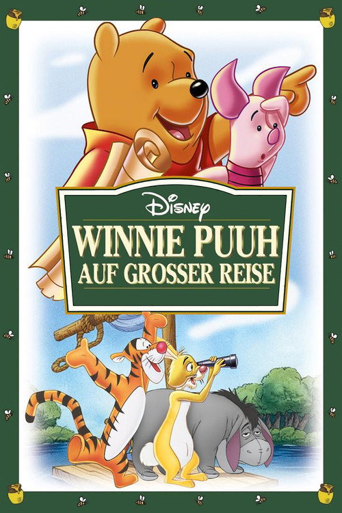 Poster von Winnie Puuh auf großer Reise