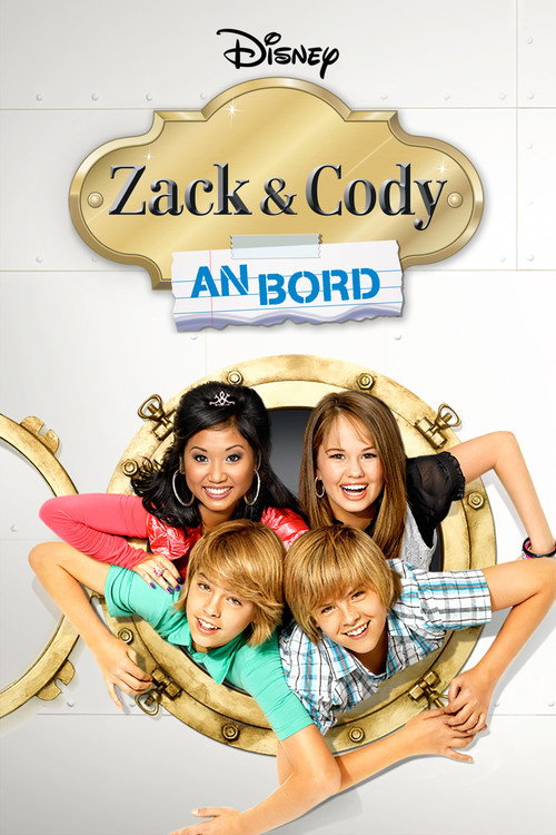 Poster von Zack & Cody an Bord