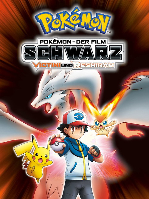 Poster von Pokémon 14: Schwarz - Victini und Reshiram