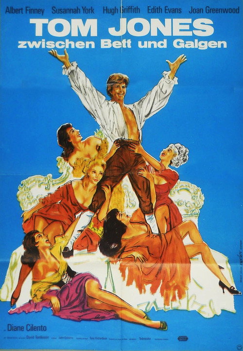 Poster von Tom Jones - Zwischen Bett und Galgen
