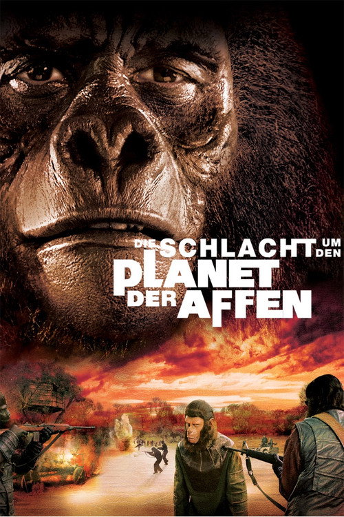 Poster von Die Schlacht um den Planet der Affen