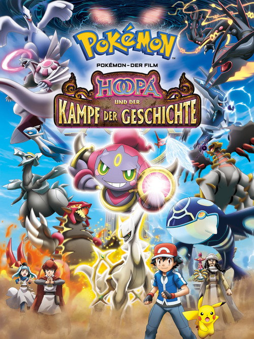 Poster von Pokémon 18: Hoopa und der Kampf der Geschichte