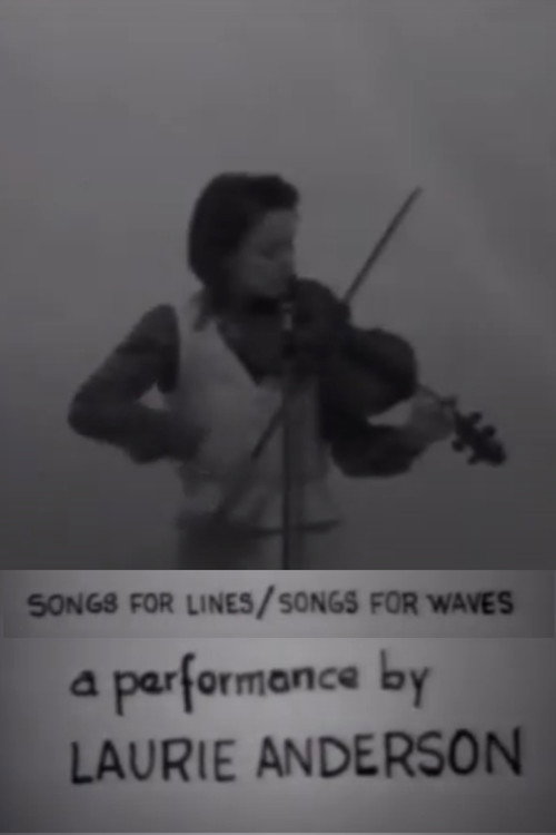 Poster for Songs for Lines/Songs for Waves