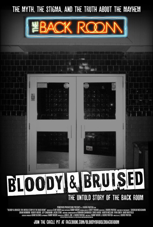Poster for Bloody & Bruised: The Untold Story of the Back Room