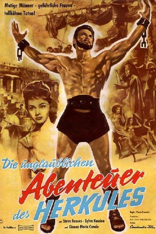Poster von Die unglaublichen Abenteuer des Herkules