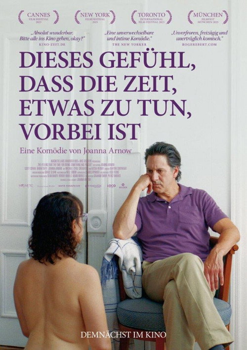 Poster von Dieses Gefühl, dass die Zeit, etwas zu tun, vorbei ist