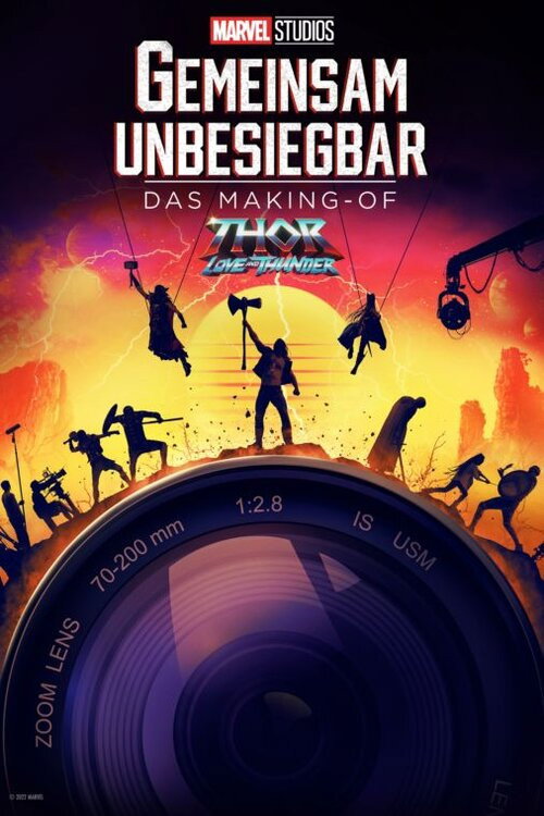 Poster von GEMEINSAM UNBESIEGBAR: Das Making of Thor: Love and Thunder