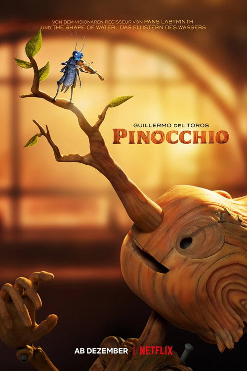 Poster von Guillermo del Toros Pinocchio