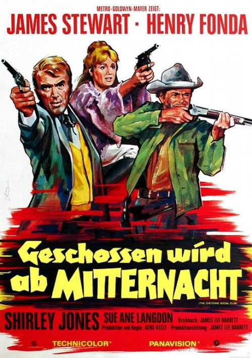Poster von Geschossen wird ab Mitternacht