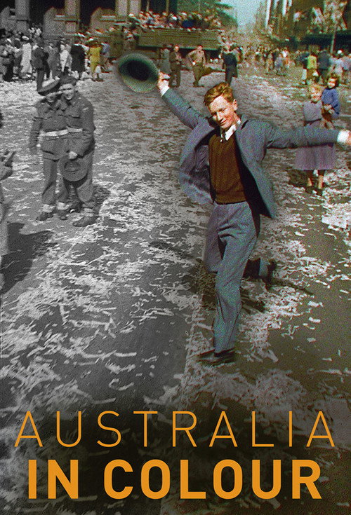 Poster von Australiens moderne Geschichte in Farbe