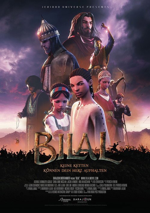 Poster von Bilal - Keine Ketten können dein Herz aufhalten