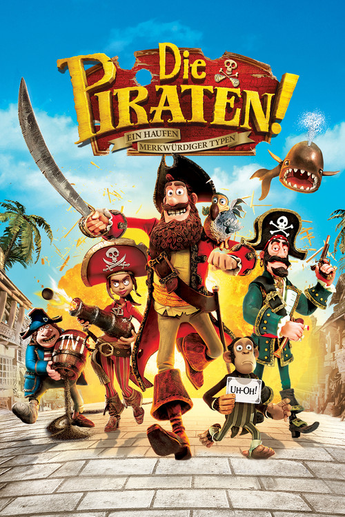 Poster von Die Piraten! - Ein Haufen merkwürdiger Typen