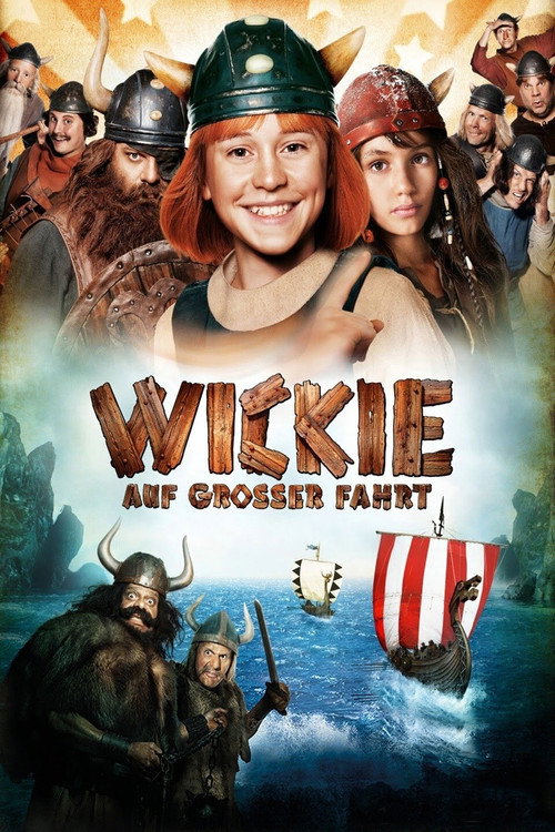 Poster von Wickie auf großer Fahrt