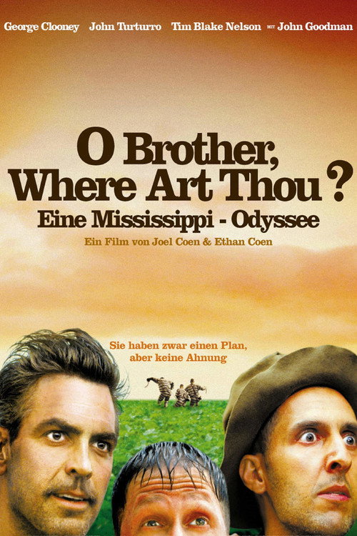 Poster von O Brother, Where Art Thou? - Eine Mississippi-Odyssee
