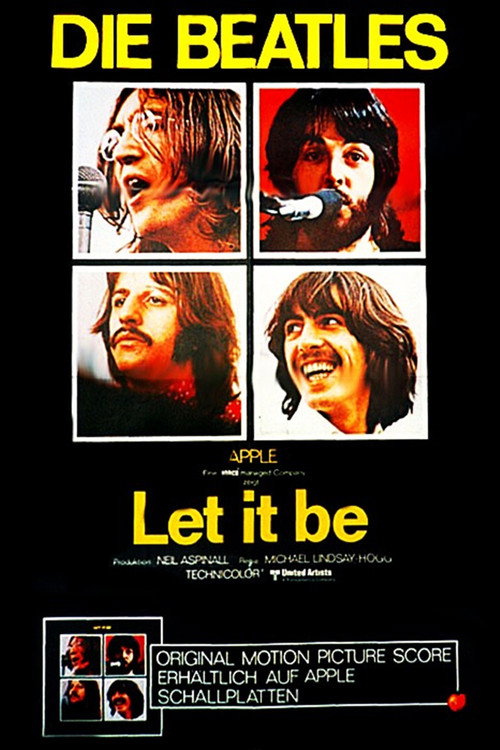 Poster von Let It Be
