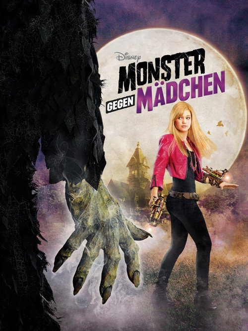 Poster von Monster gegen Mädchen