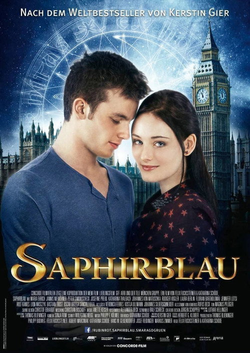 Poster von Saphirblau
