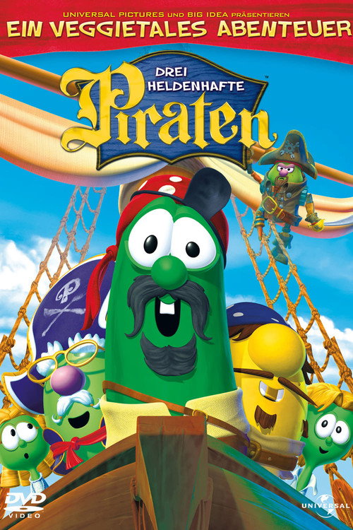 Poster von Ein Veggietales Abenteuer: Drei heldenhafte Piraten