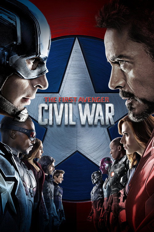 Poster von The First Avenger: Civil War