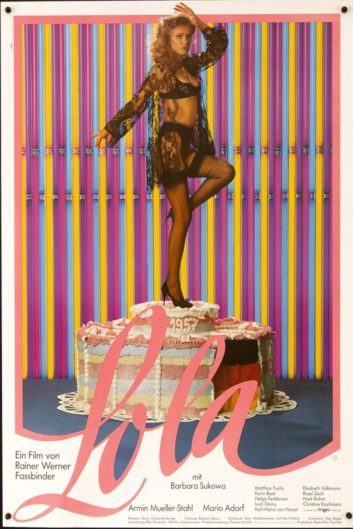 Poster von Lola, das Mädchen aus dem Hafen