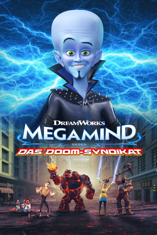 Poster von Megamind gegen das Doom-Syndikat