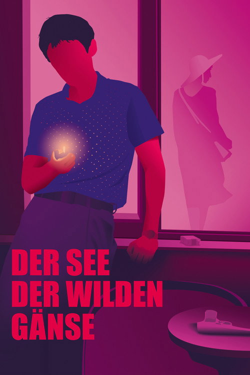 Poster von Der See der wilden Gänse