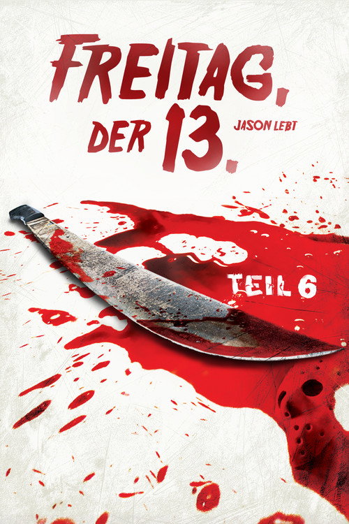 Poster von Freitag der 13. Teil VI - Jason lebt
