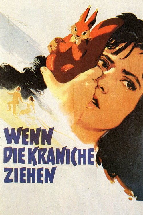 Poster von Wenn die Kraniche ziehen