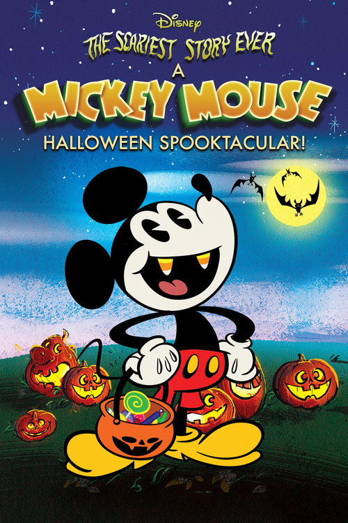 Poster for The Scariest Story Ever: A Mickey Mouse Halloween Spooktacular