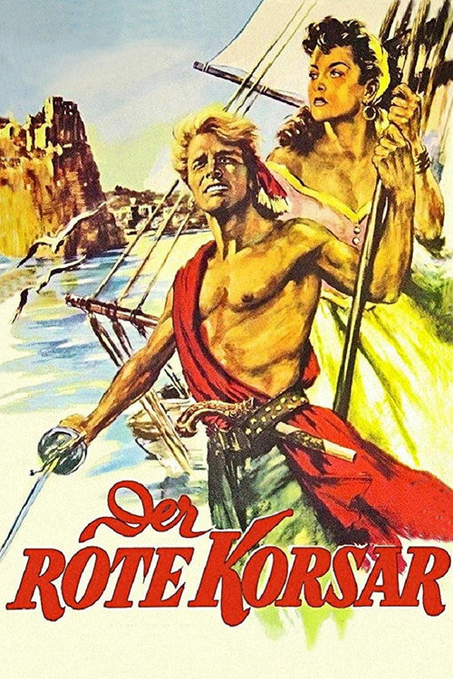 Poster von Der rote Korsar