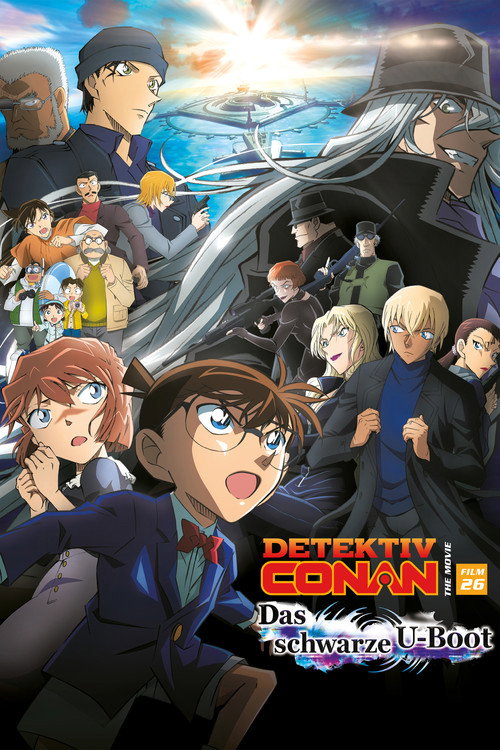 Poster von Detektiv Conan Movie 26: Das schwarze U-Boot