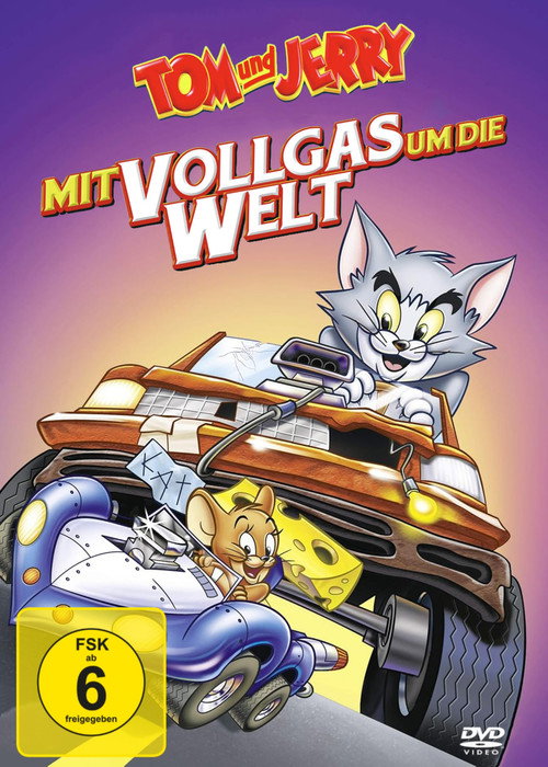 Poster von Tom & Jerry - Mit Vollgas um die Welt