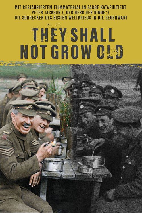 Poster von They Shall Not Grow Old