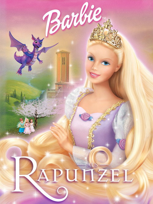 Poster von Barbie als Rapunzel