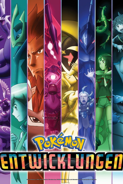 Poster von Pokémon: Entwicklungen