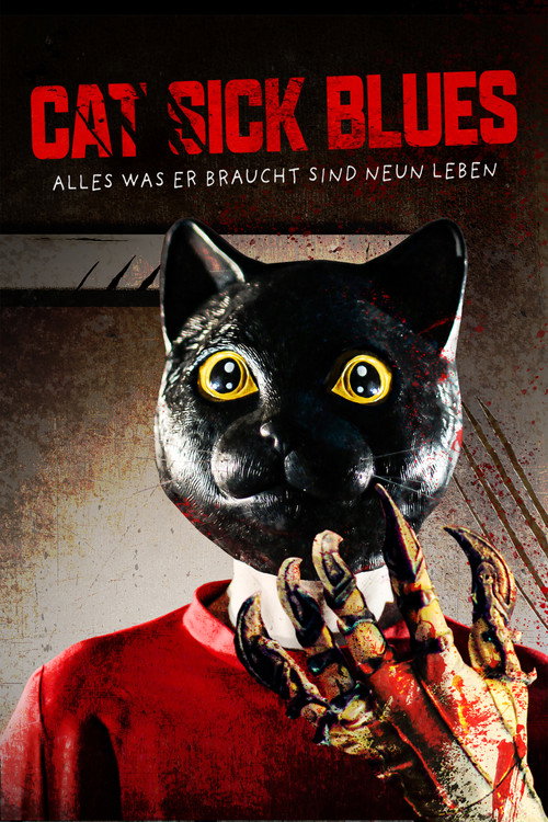 Poster von Cat Sick Blues