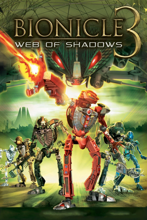 Poster for Bionicle 3: Web of Shadows
