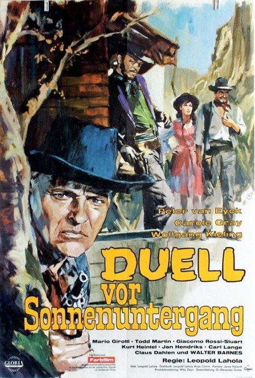 Poster von Duell vor Sonnenuntergang