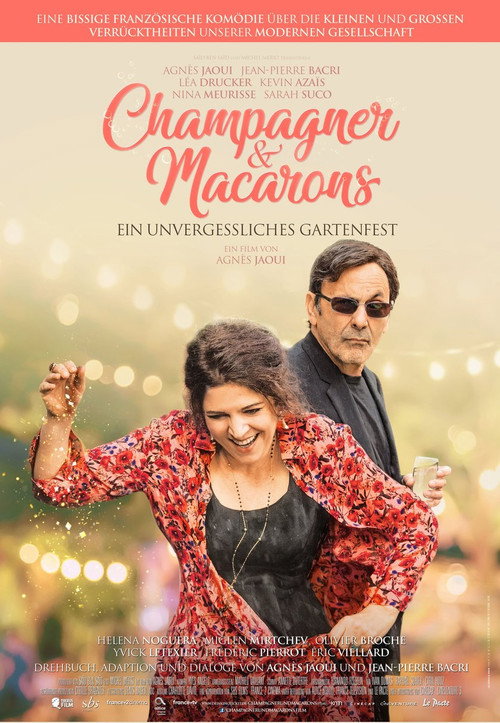 Poster von Champagner & Macarons
